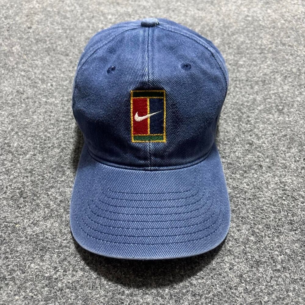 Nike Men's Blue and Navy Hat